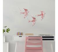 Wallity, Wallow 5, accessoire mural décoratif en métal, 100 % METAL, multicolore, 42 x 70 cm