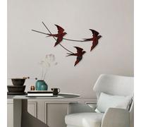 Wallity, Wallow, accessoire mural décoratif en métal, 100 % METAL, multicolore, 42 x 70 cm