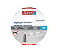 WALLPAPER 77743-00000-00 Ruban de montage tesa Powerbond blanc (L x l) 5 m x 19 mm