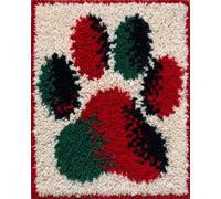 Wallphantom Kit Crochet Debutant Complet,empreintes de pattes de chien