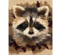 Wallphantom Kits de Crochet de Loquet,Raton laveur