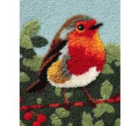 Wallphantom Latch Hook Rug Kits for Beginners,Robin