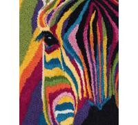 Wallphantom Latch Hook Rug Kits for Beginners,Zèbre animal