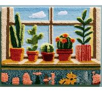 Wallphantom Loquet Crochet Kits,Plantes en pot
