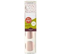 WallPops WPD2137 Autocollants muraux ronds Effet métallique Or rose