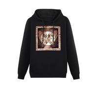 Walls Jericho No One Can Save You from Yourself Men's Sweatershirt Hoody Round Neck Casual Black 3XL
