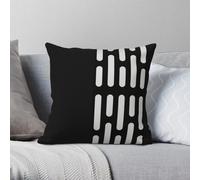 Walls Of The Dark Star Taie d'oreiller carrée en polyester et lin velours avec fermeture éclair