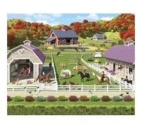 Walltastic 41738 papier peint mural ecurie chevaux et poneys