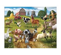Walltastic 41806 Papier Peint Mural La Cour De La Ferme