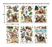 Walltastic 45439 Kit Decoratif Safari Dans La Jungle