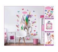 Walltastic 45996 Ensemble De Stickers Licorne Magique