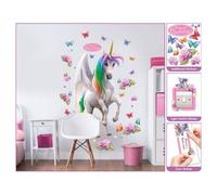 Walltastic 45996 Ensemble De Stickers Licorne Magique