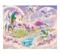 Walltastic 46245 Papier Peint Mural Licornes Magiques Multicolors G