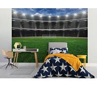Walltastic Papier peint Motif football Crazy Papier FSC Multicolore 2,4 m de haut x 3 m de large