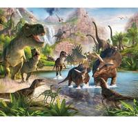Walltastic Papier peint mural Dinosaure 2,4 x 3 m
