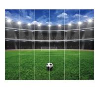 Walltastic Papier peint Motif football Crazy Papier FSC Multicolore 2,4 m de haut x 3 m de large