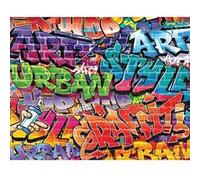 WALLTASTIC Papier peint mural Walltastic grafitti 305X244 CM Multicolors