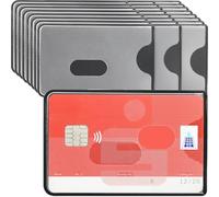 WallTrust RFID NFC Étui de Protection en Plastique Rigide pour Cartes de crédit, Cartes d'identité, Protection Contre Le vol de données et Cartes bancaires