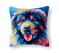 WallustrioaW Kit de Coussin avec Crochet à Loquet,Berger du Caucase