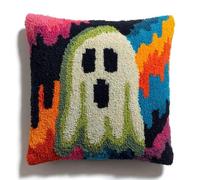WallustrioaW Kit de coussin avec crochet à loquet,Fantômes d'Halloween