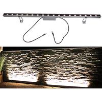 Wallwasher Spot mural à LED Blanc chaud 100 cm