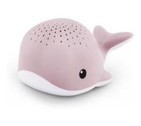 Wally la baleine projecteur - rose Rose G