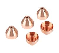 Walmeck 5 Pièces 220993 Consommables de Coupeur de, Capuchon Bouclier en Cuivre Tellure avec Performance Coupe Gratuite et conductivité électrique pour Torche