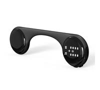 Walmeck 8 Heures de Lecture Temps de Lecture Conférencier de Conduction en Os, Mini Boîte de Musique Portable pour le Sommeil, les Voyages, la Conception sans Fil, Améliorer la qualité (Noir)