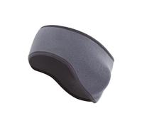Walmeck Bandeau de Sport d'hiver, Bandeau Chauffe-Oreilles, de Transpiration, Course, Léger, Coupe-Vent, Polaire Extensible sous Le Casque avec Couverture des O (Grise)