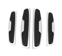 Walmeck Bandes de Protection Latérales de Voiture, Autocollants de Protection Anti-Collision, Barre Universelle pour Voitures, Camions, SUV (Noire)