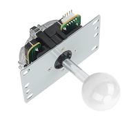 Walmeck Bâton de Joystick 3D avec Détour Glissant et Longue Durée de Vie pour une Reproduction Classique (Blanche)
