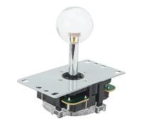 Walmeck Bâton de Joystick 3D avec Détour Glissant et Longue Durée de Vie pour une Reproduction Classique (Couleur transparente)