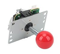 Walmeck Bâton de Joystick 3D avec Détour Glissant et Longue Durée de Vie pour une Reproduction Classique (Rouge)