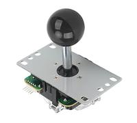 Walmeck Bâton de Joystick 3D avec Détour Glissant et Longue Durée de Vie pour une Reproduction Classique (Noir)