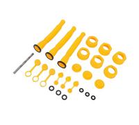 Walmeck Bec de Rechange pour Bidon de Gaz, Buse Versement Flexible et Durable pour Bidons Gaz 1 2 5 10 Gallons, Caoutchouc HDPE, Longueur 20cm, 3 Ensembles