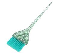 Walmeck Brosse à Teinture pour Cheveux avec Manche pailleté, Manche Long | Matériau ABS, Outil de Salon Réutilisable, Danger pour un Usage Domestique ou Professionnel, Facile à nettoyer.