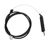 Walmeck Câble D'engagement de Pont Noir 408319, Modèles de Tracteur de Pelouse de Remplacement, Métal ABS