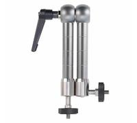 Walmeck Camera Bras Support Support Magique ARRM MAGIDE Conception du Grain SAGÉE pour DSLR CAMERIE LED Moniteur Flash Pratique Réglage Rapide de la Photographie Gray (11 Pouces RJ088)