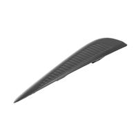 Walmeck Couvercle de Phare Antibrouillard en Plastique ABS Durable, Remplacement de la Calandre Latérale du Pare-chocs Avant, Améliore L'apparence du Véhicule pour Voitures, (Côté droit)