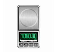 Walmeck Échelle Numérique Précise Mini Pocket Electronic 600g / 0,01g Balance (Le poids de l'article ne doit pas dépasser 1 kg.)