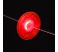 Walmeck Ensemble de Jouets Gyroscopiques Clignotants, Volant D'inertie émettant de la Lumière Colorée pour la Maison et Le Bureau, 10 Pièces, Couleur Aléatoire (Couleur Assortie)