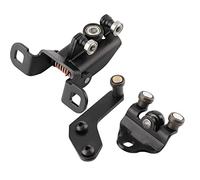 Walmeck Guide de Rouleau de Porte Coulissante de Voiture 3 Pièces pour 00-13 AC11-V268K35, Tout Nouveau Kit Complet de Rechange, Comprenant un Guide de Rouleau Supérieur, Central et