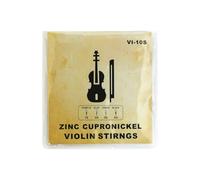 Walmeck Jeu de Cordes de Violon en Laiton et Zinc, pour Violonistes Classiques Folk 4/4 3/, Son Chaud