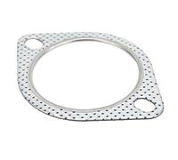Walmeck Joint de Bride de Tuyau D'échappement à 2 Trous en Acier perforé Universel pour Véhicule Turbo 3 Po/76 Mm