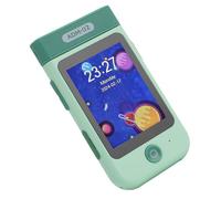 Walmeck Jouet de Téléphone Intelligent pour Enfants, Caméra Pliable à 180 °, Divertissement Vidéo 1080P pour Les Tout-Petits (Dinosaure Vert)