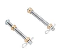 Walmeck Kit de Broches de Charnière de Porte de Voiture, Kit de Remplacement en Métal de qualité Supérieure pour Mustangs 1979-1993, Kit de Broches de Charnière de Porte Pratique,