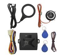 Walmeck Kit Universel de Système de Démarrage et D'arrêt de Démarrage de Moteur de Voiture Intelligent, sans clé, pour Véhicules 12V