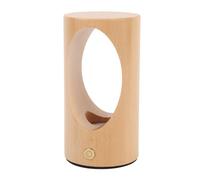 Walmeck Lampe de Table en Bois Rechargeable pour bébé, Chambre à Coucher, Chevet, Chambre à Coucher, Allaitement