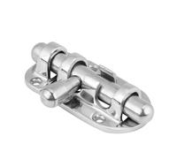 Walmeck Loquet de Verrouillage de Fenêtre Porte Bateau Marin en Acier Inoxydable, Fermoir à Boulon Coulissant pour Scène Verrouillage Bateau (60mm)