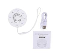 Walmeck Machine Portative de Son de Sommeil Machine Bruit Blanc avec 30 Fonctions Souvenirs Sons Apaisants Rechargeable bébé Enfants Adultes 5 Couleurs Lumière